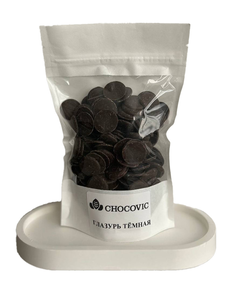 Глазурь ТЕМНАЯ CHOCOVIC 200 г. ISD-Q1-CHVC-69B Россия - фото1 Глазурь ТЕМНАЯ CHOCOVIC 200 г. ISD-Q1-CHVC-69B Россия - фото1