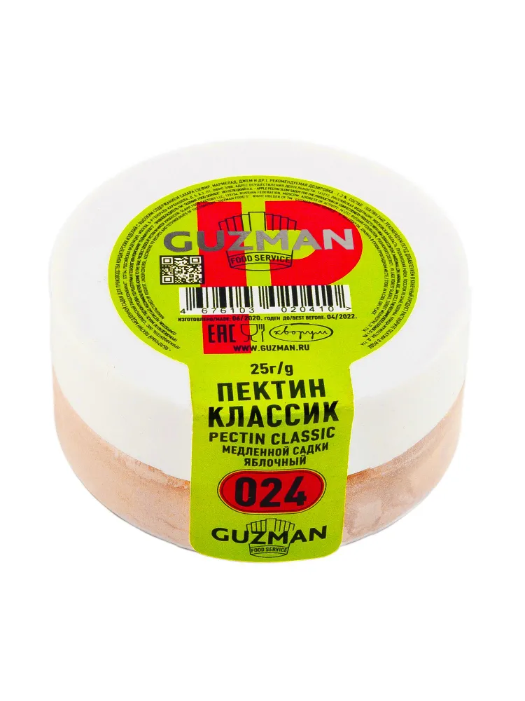 Пектин классик для мармелада ЯБЛОЧНЫЙ 024 25 гр GUZMAN Россия - фото1 Пектин классик для мармелада ЯБЛОЧНЫЙ 024 25 гр GUZMAN Россия - фото1