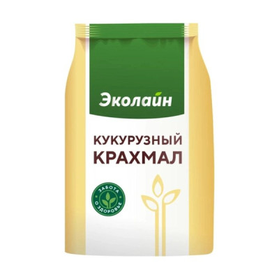 Крахмал кукурузный ''Эколайн'', 500 г, РБ - фото1 Крахмал кукурузный ''Эколайн'', 500 г, РБ - фото1