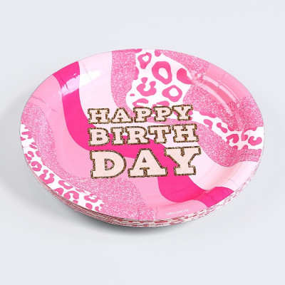 Тарелка бумажная HAPPY BIRTHDAY 18см 9796328 Россия - фото2 Тарелка бумажная HAPPY BIRTHDAY 18см 9796328 Россия - фото2