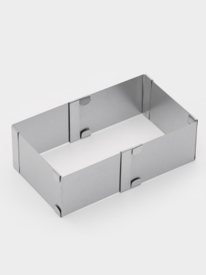 Форма для выпечки с регулировкой размера 9,5-16 см, высота 5 см фото-3