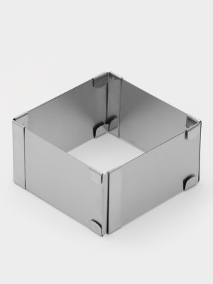 Форма для выпечки с регулировкой размера 9,5-16 см, высота 5 см - фото1 Форма для выпечки с регулировкой размера 9,5-16 см, высота 5 см - фото1