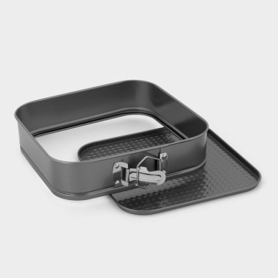 Форма для выпечки разъемная с а/п покрытием 24х6,5 см ''Элин. Квадрат'' Китай - фото2 Форма для выпечки разъемная с а/п покрытием 24х6,5 см ''Элин. Квадрат'' Китай - фото2