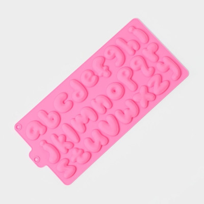 Форма «Алфавит английский», силикон, 33.5?16.3 см, 26 ячеек, Китай - фото1