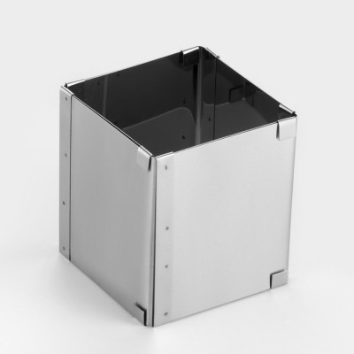 Форма для выпечки с регулировкой размера «Квадратная», h-12 см, 10х10 - 18х18 см. - фото1