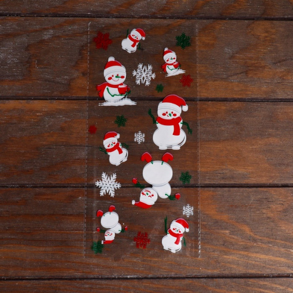 Пакет подарочный новогодний, 13х27см., Китай - фото1