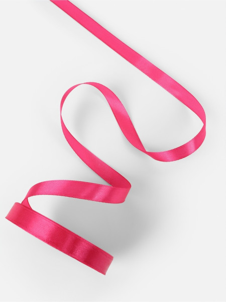 Лента атласная №28 12мм(23м±1м) ярко-розовый ,Китай - фото2