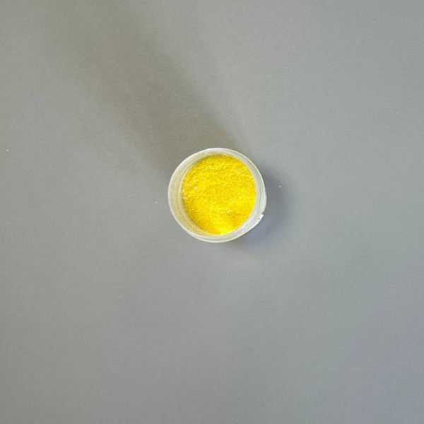 Блестки желтый 10 г, Россия - фото1