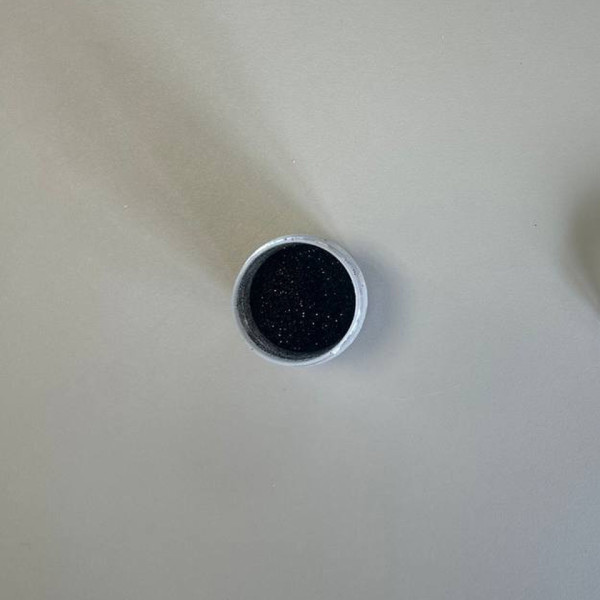 Блестки декоративные, чёрный 10 г - фото1