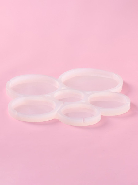 Форма для леденцов «Кругляши», силикон, 17?15.5?0.7 см, 6 ячеек Китай - фото1