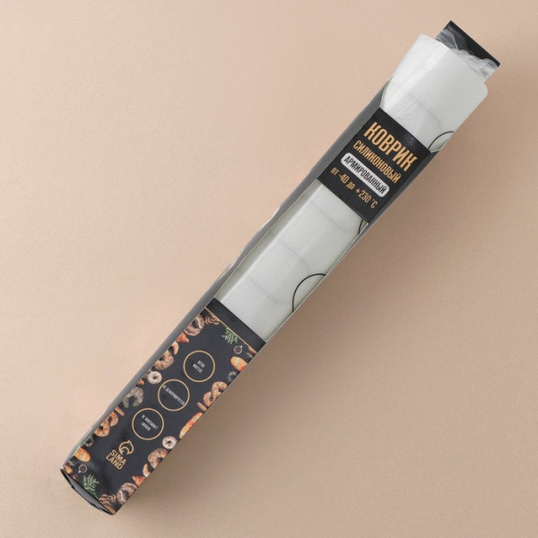 Коврик армированный 38х28 см, 0,4 мм ''Эклер'', Китай фото-3