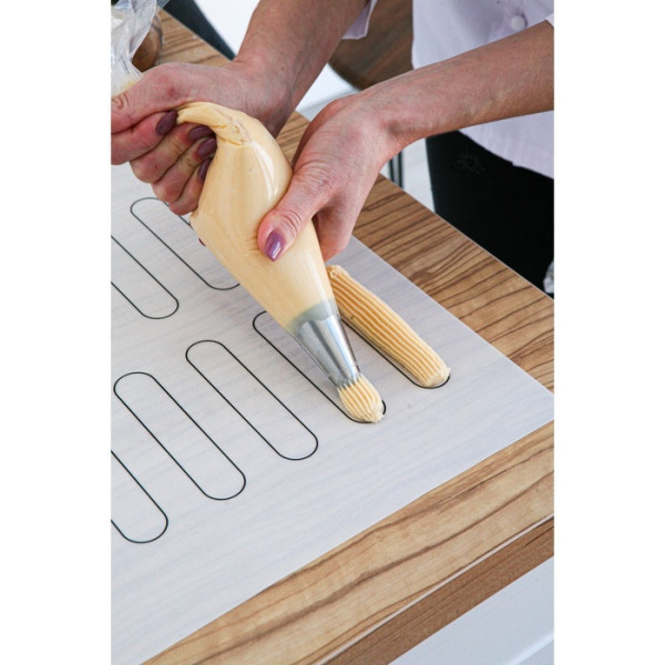 Коврик армированный 38х28 см, 0,4 мм ''Эклер'', Китай - фото2