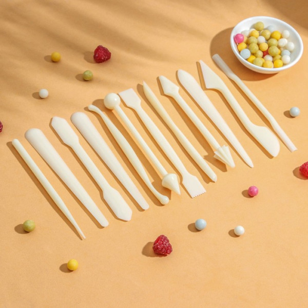 Набор для моделирования кондитерских украшений 12 шт    МИКС - фото1