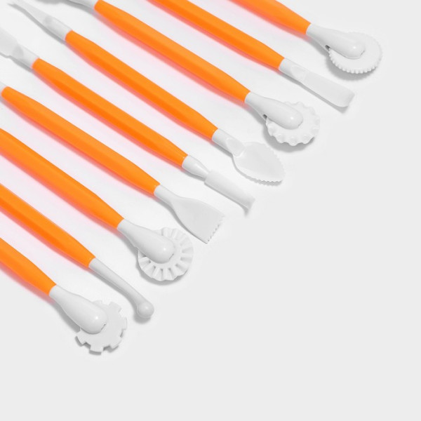 Набор для моделирования кондитерских украшений 9 шт.,16,5 см.,Китай - фото2