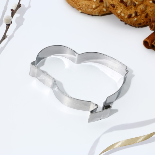 Форма для вырезания печенья ''Цыпленок'', 6.8 х 7 х 1.3 см, Китай - фото1